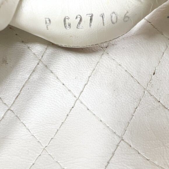 Chanel Black Peep‑Toe Pearl Heel Sandals G27106 Ankle Strap Heel 41.5 - Picture 6 of 13